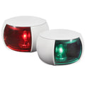 NAV LHT LED,PAIR,2NM,CLEAR LENS,WH