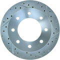 StopTech Select Sport 03-17 Chevrolet Express Sport Slotted & Drilled Left Rear Brake Rotor