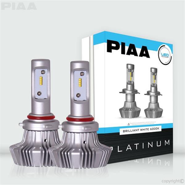~(1.5 lbs. 8X6X2)~ 9005 Platinum LED Bulb Twin Pack - 4000Lm 6000K 25W