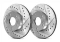 StopTech Select Sport Drilled & Slotted Rotor - Front Right