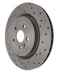 StopTech Select Sport Drilled & Slotted Rotor - Front Right
