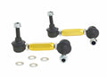 UNIVERSAL ADJ SWAY BAR LINK 115MM140MM LENGTH 10MM STUDS GOLD ANODIZED