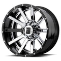 HST 20X12 6X135 CH CTR GL BL-44