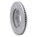 DFC 03-05 Kia Sedona Front Right Drilled & Slotted Geoperformance Rotor
