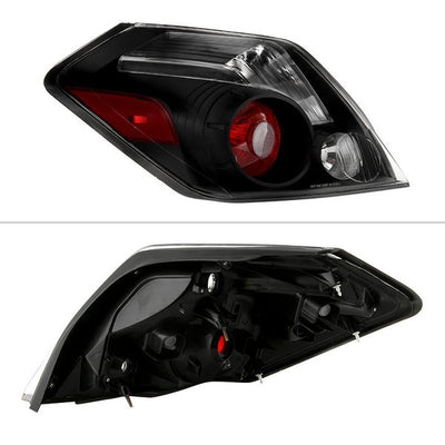 0712 ALTIMA 4DR SMOKE SIGNAL TAIL LIGHTSOEM BLACK