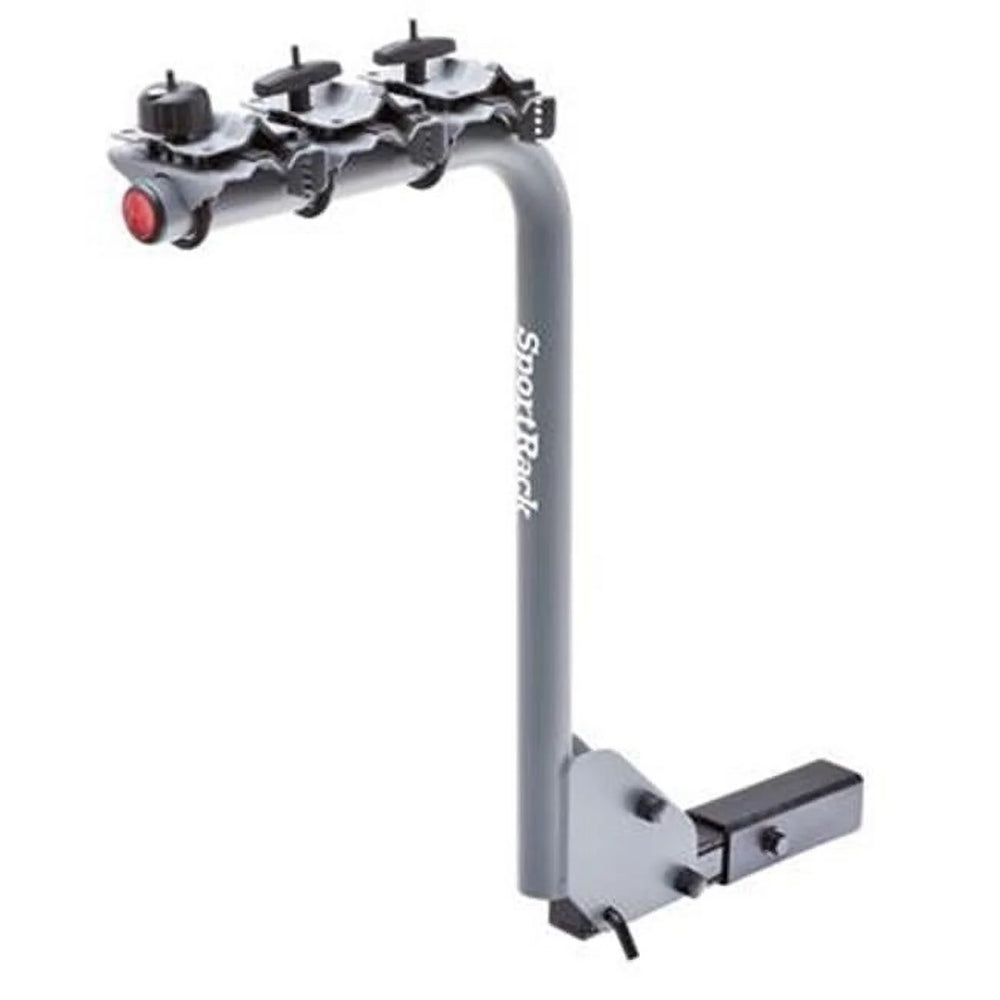 3 BIKE LOCK & TILT HANGING HITCH RACK