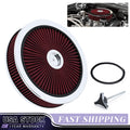 Slant Edge Bowtie Air Cleaner Black Crinkle