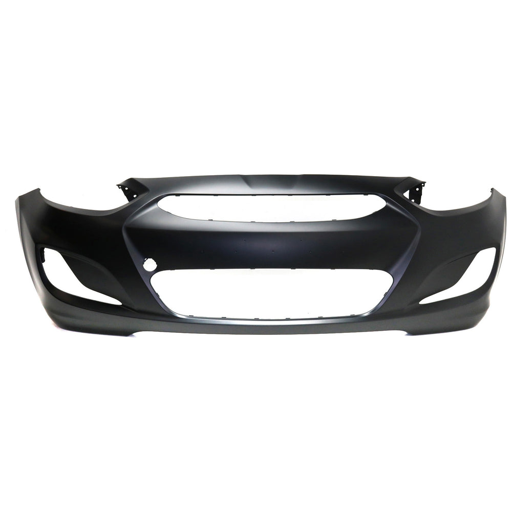 FRONT BUMPER COVER; PRIME HYUNDAI ACCENT 1417
