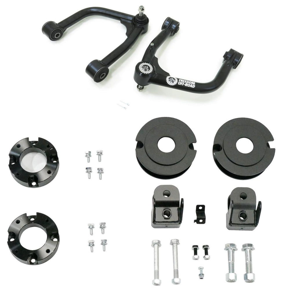 Freedom Offroad 3 Inch Front 2 Inch Rear Lift Kit and Shock Extenders 2022-Present Toyota Tundra Freedom Off-Road - FO-T30930