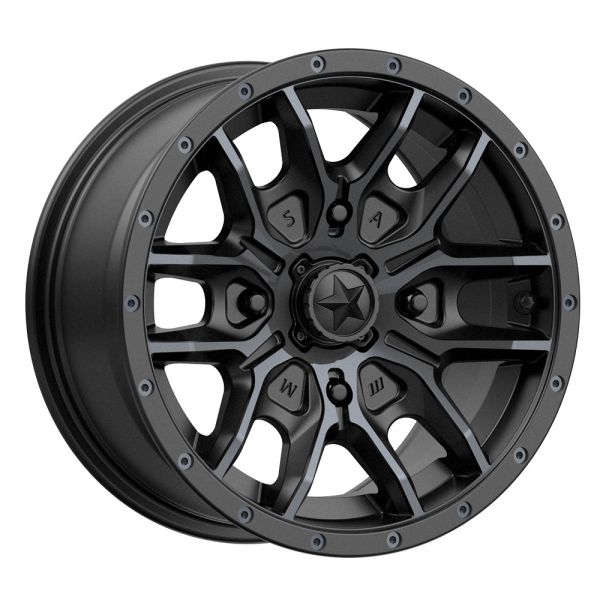 M43 15X7 4X137 S-BLK TTCC 10MM