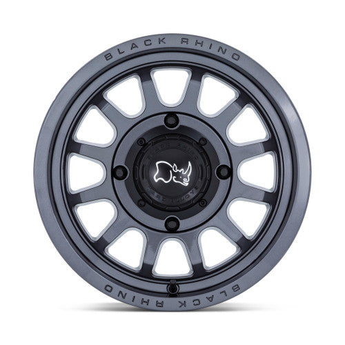 Wheel Pros Black Rhino Hard Alloys - UTV RAPID UTV 14X7 4X156 115 10 H-SLV MCH BU001SD14704410