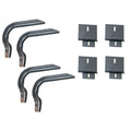 Lund 95-03 Chevy S10 Blazer (2Dr) EZ Running Board Mounting Bracket Kit - Brite