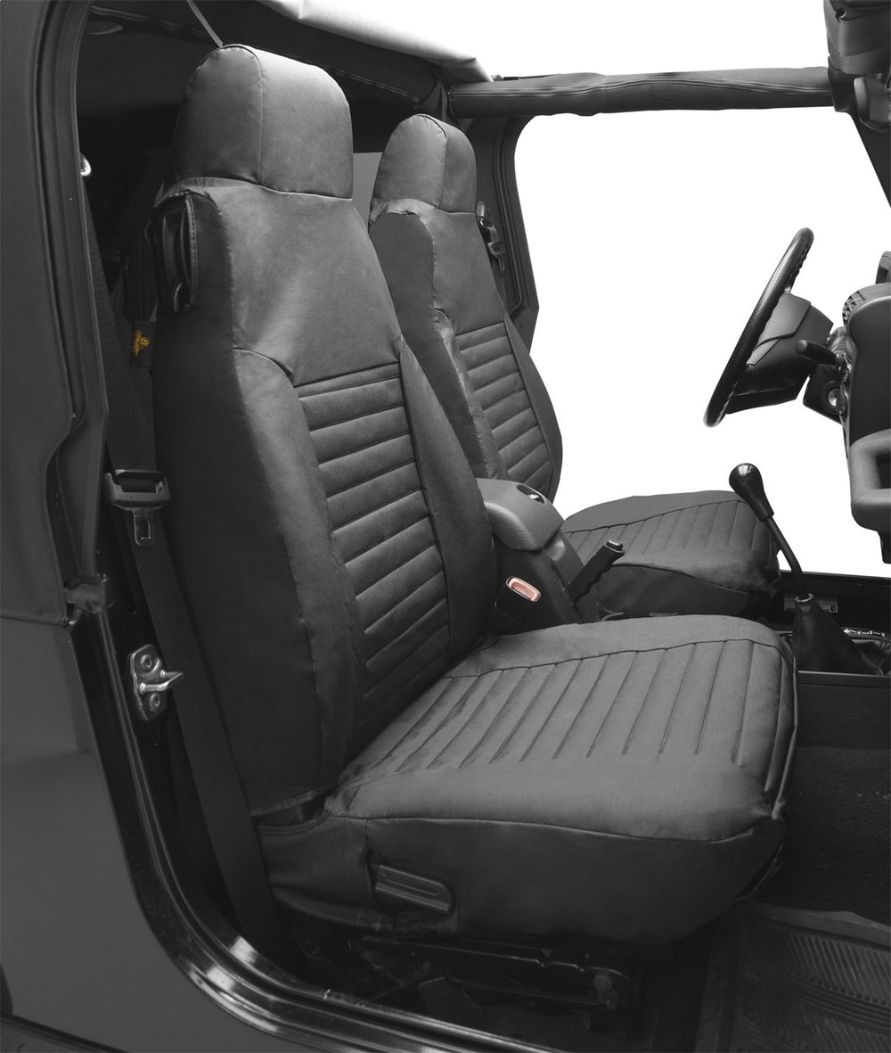 Jeep 1992-1994 Wrangler YJ; Front; NOTE Fits factory seats