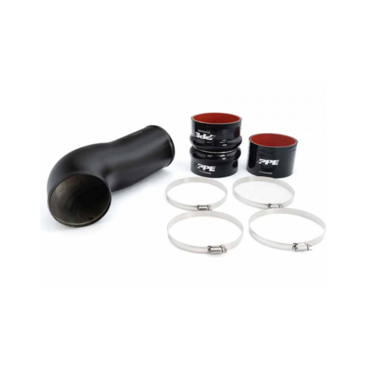 TURBO INLET UPGRADE KIT SILVERADO/SIERRA 2500/3500 6.6L L5P BLACK