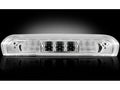 ~(2 lbs. 17X6X4)~ Dodge 02-08 RAM 1500 and 03-09 RAM 2500/3500 - Red LED 3rd Brake Light Kit w/ White LED Cargo Lights - Clear Lens