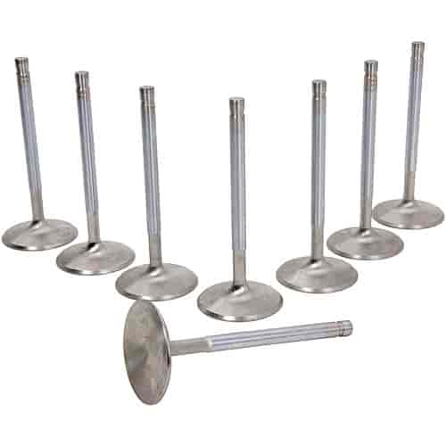 Manley Chevrolet Small Block Intake Valve Kit - 2.100in Head Dia. 5.240in O/A Length, 0.3415in Stem