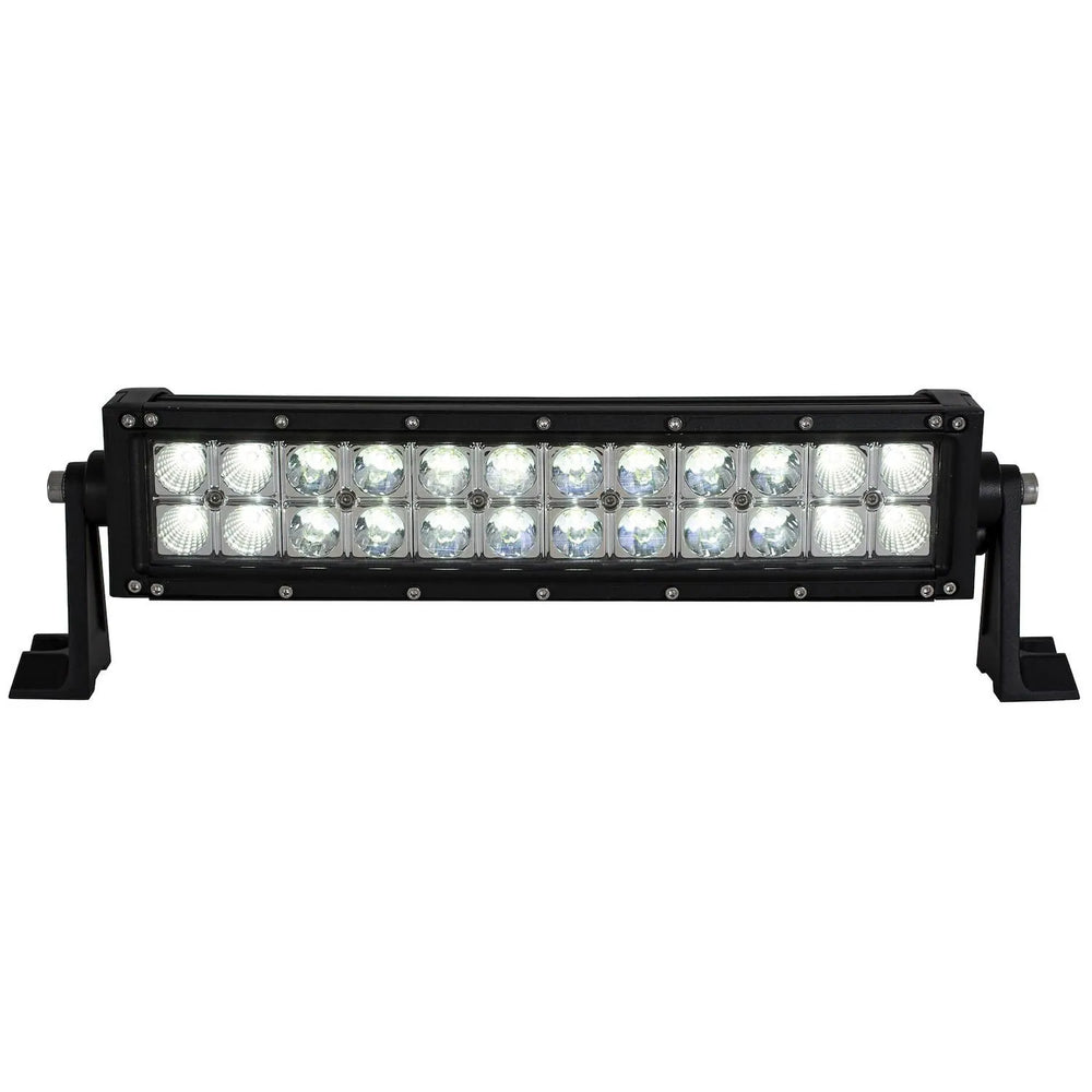 14 INCH 6480 LUMEN LED CLEAR CURVED COMBINATION SPOTFLOOD LIGHT BAR