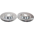 Power Stop 22-24 Ford Maverick Front Drilled & Slotted Rotor (Pair)