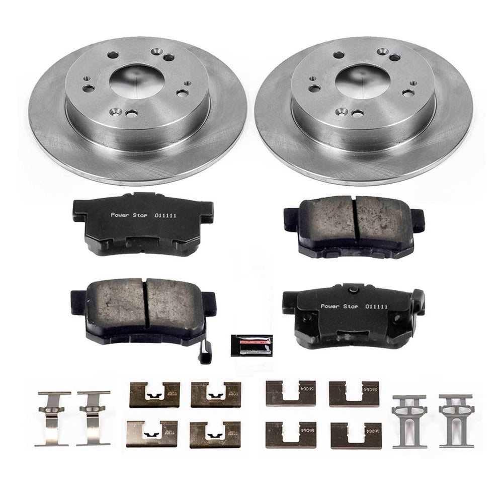 Power Stop 14-15 Acura ILX Front & Rear Autospecialty Brake Kit