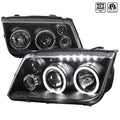 PROJECTOR HEADLIGHT BLACK HOUSING