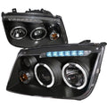 PROJECTOR HEADLIGHT BLACK HOUSING