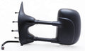 0208 FORD ECONOLINE LH POWER FOLDAWAY OE MIRROR TEXTURED BLACK EXTENDABLE TOWIN
