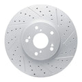 R1 04-08 Acura Tl Front Right Drilled & Slotted Geoperformance Rotor