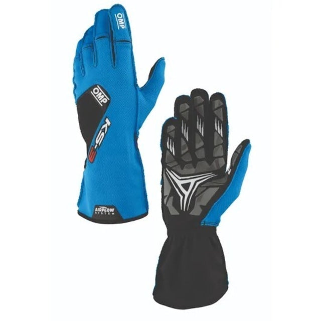 OMP KS-X GLOVES FIA 8877-2022 BLACK SIZE S