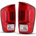 0918 DODGE RAM 1500 2500/3500 1019 1500 CLASSIC 1923 LED SEQUENTIAL TAIL LIGHT(BLK/CLEAR)