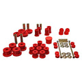 Energy Suspension 67-73 Ford Mustang Red Hyper-flex Master Bushing Set