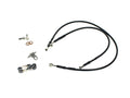 Goodridge 1999 H-D FXST Softail Standard (w/o ABS) Clear Rear Brake Line w/Black Fittings
