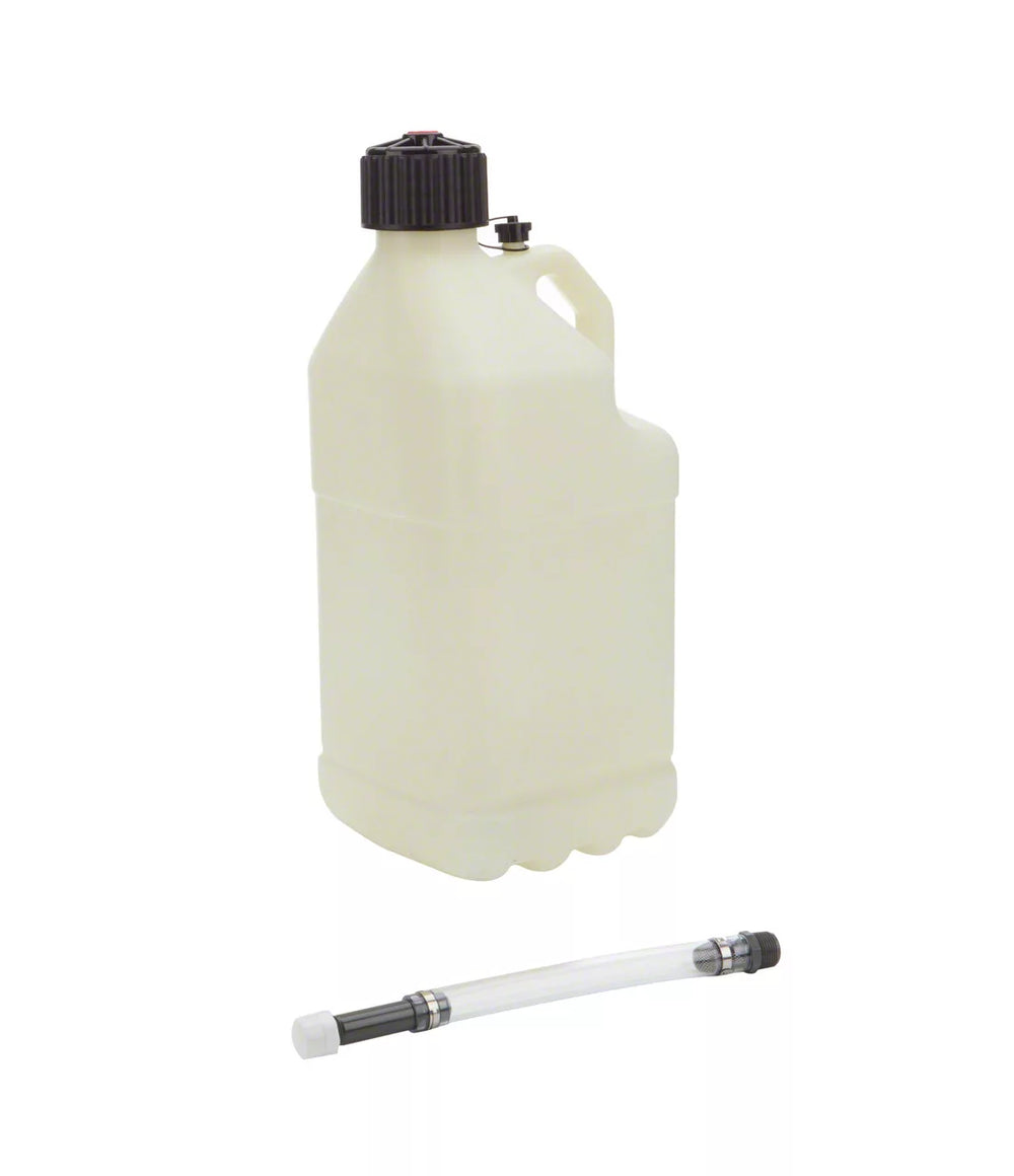 Utility Jug 5 Gal W/Filler Hose Glow 4pk