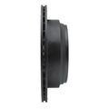 R1 92-04 Acura SLX Rear Right Drilled & Slotted Black Brake Rotor