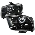 PROJECTOR HEADLIGHT GLOSSY BLACK