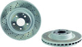 Brembo 06-09 Mercedes-Benz E350/03-06 E500/07-09 E550 Front Premium UV Coated OE Equivalent Rotor