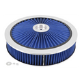 Spectre ExtraFlow HPR Air Cleaner Assembly 14in. x 3in. - Blue