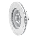 DFC 70-81 Buick Skylark Front Left Drilled & Slotted Silver Brake Rotor