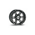 ITP SS 212 12x7 / 4x137 BP / 5+2 Offset Black Wheel