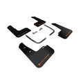Rally Armor 2019+ Hyundai Veloster Turbo R-Spec UR Black Mud Flap w/ Orange Logo