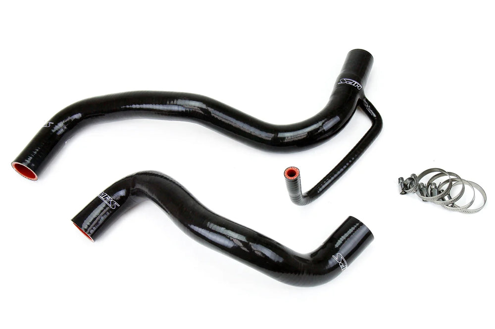 HPS Performance Black Reinforced Silicone Radiator Hose Kit Coolant for Scion 08-15 xB