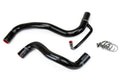 HPS Performance Black Reinforced Silicone Radiator Hose Kit Coolant for Scion 08-15 xB