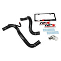 HPS Performance Black Reinforced Silicone Radiator Hose Kit Coolant for Scion 08-15 xB