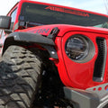 Artec Industries 18-25 Jeep Wrangler JL Jt Jl Front Fender Chop Kit Rubicon
