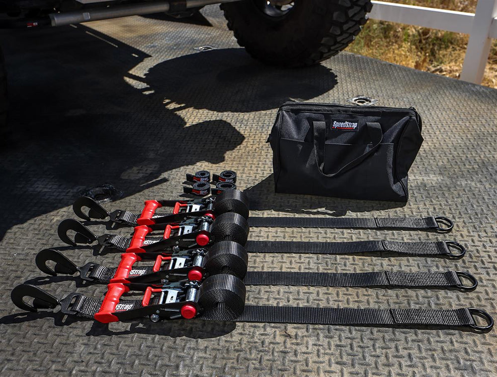 Speed Strap Heavy Duty Through Wheel Tie Down Kit