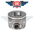 Mahle OE GM 6.6L Duramax 06-09 LMM LBZ Vin 26D Left Bank Only Piston Set (Set of 4)