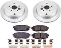 Power Stop 06-07 Subaru B9 Tribeca Rear Z17 Evolution Geomet Coated Brake Kit