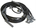 Wire Set Sc Blk, Chry. 383-440 Hei For MSD Dist. For Use On Chrysler 383-440 Hei With MSD Distributor, Black Jacket MSD Ignition
