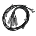 Wire Set Sc Blk, Chry. 383-440 Hei For MSD Dist. For Use On Chrysler 383-440 Hei With MSD Distributor, Black Jacket MSD Ignition