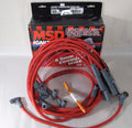 Super Conductor Spark Plug Wire Set Chry. 383-440 Hei For MSD Dist. For Use On Chrysler 383-440 Hei With MSD Distributor, Red Jacket MSD Ignition