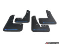 Rally Armor 22-25 VW MK8 Golf GTI/R Black UR Mud Flap w/Blue Logo